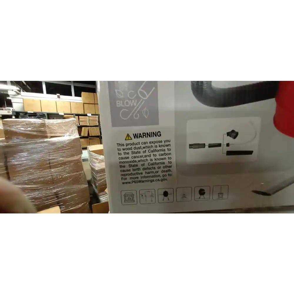 WPPO 18V Rechargeable Ash Vacuum with Attachments