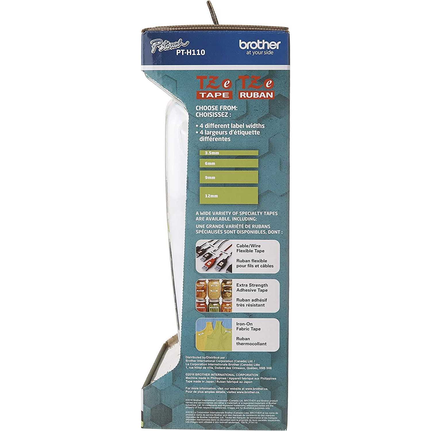 Brother P-Touch Easy Portable Label Maker PTH110