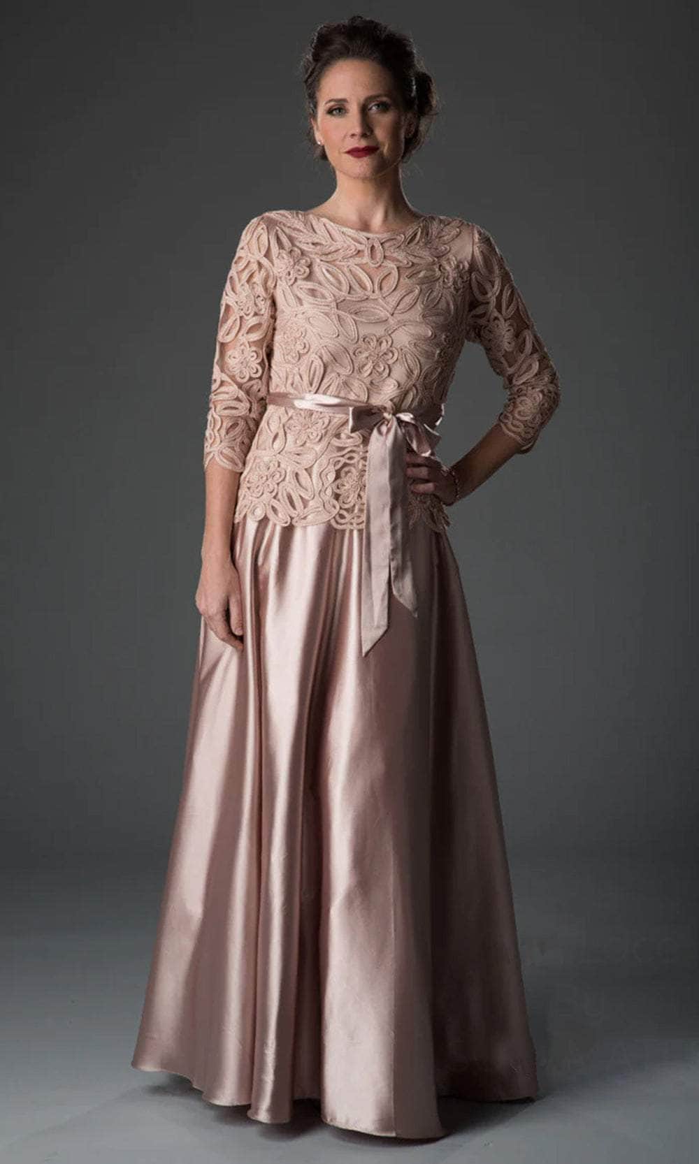 Beaded Embroidered Formal Evening Gown