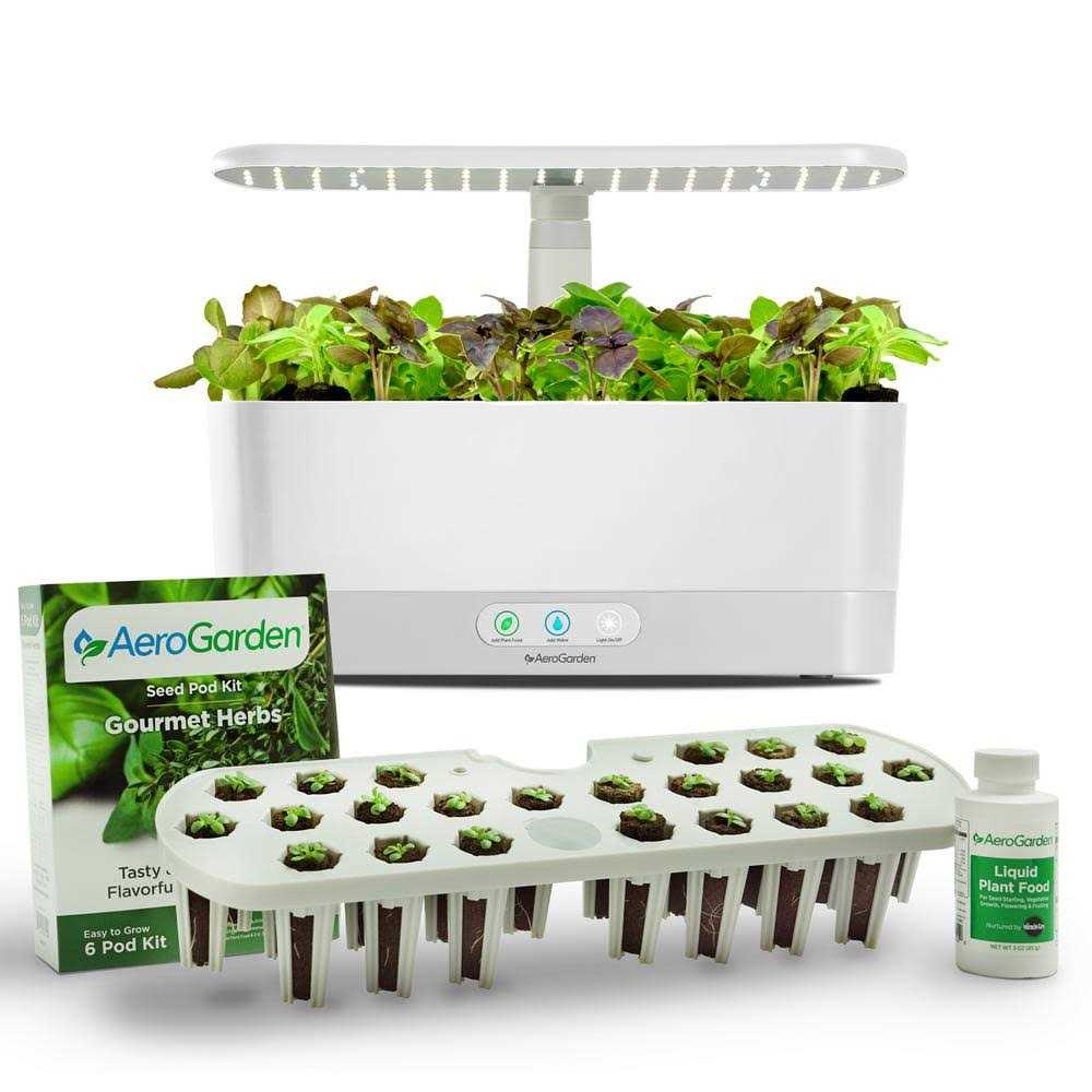 AeroGarden Harvest Slim Seed Starting System Bundle
