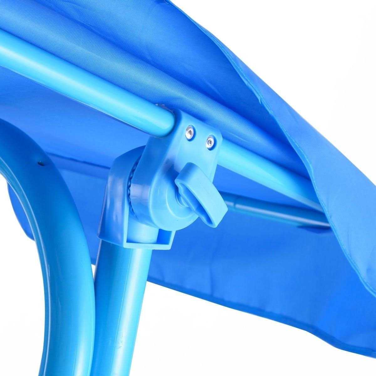 Costway 2 Person Kids Patio Swing Porch Bench Canopy