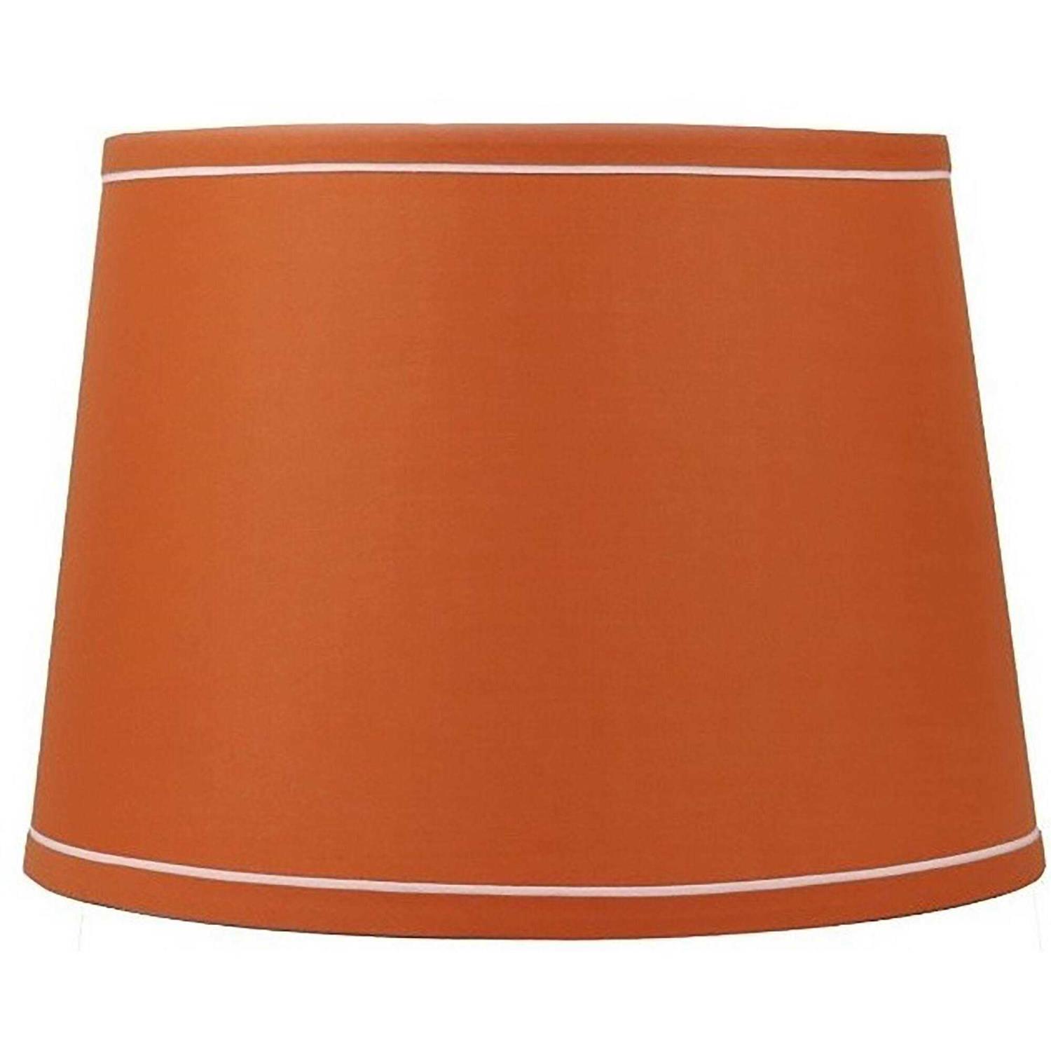 Urbanest French Drum with White Trim Lampshade