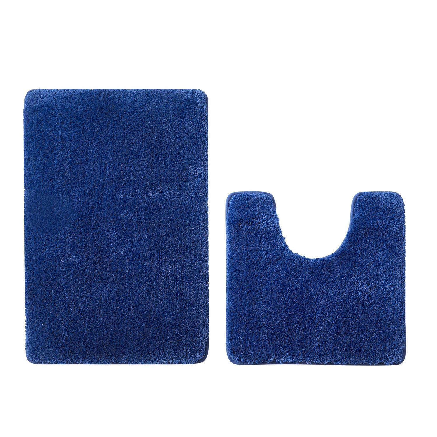 Yafa Home Fashion 1 Piece Solid Microfiber Soft Bathroom Rug