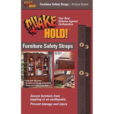 QuakeHOLD! 4162 Brown Furniture Safety Strap
