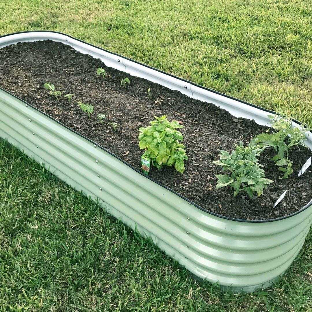 Vego Garden 17 Tall 6 In 1 Modular Metal Raised Garden Bed Kit