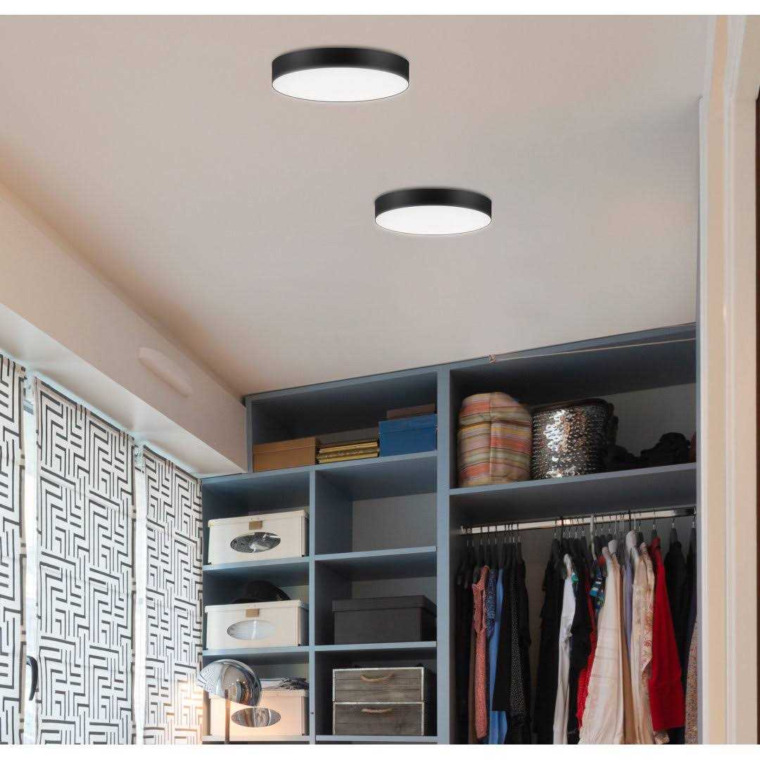 Warrenton 1 Light Simple Circle LED Flush Mount Zipcode Design Fixture Finish