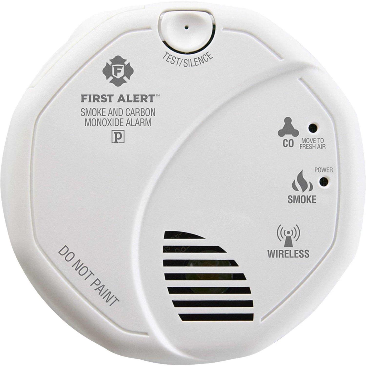 First Alert 2-in-1 Z-Wave Smoke Detector Carbon Monoxide Alarm 1044807