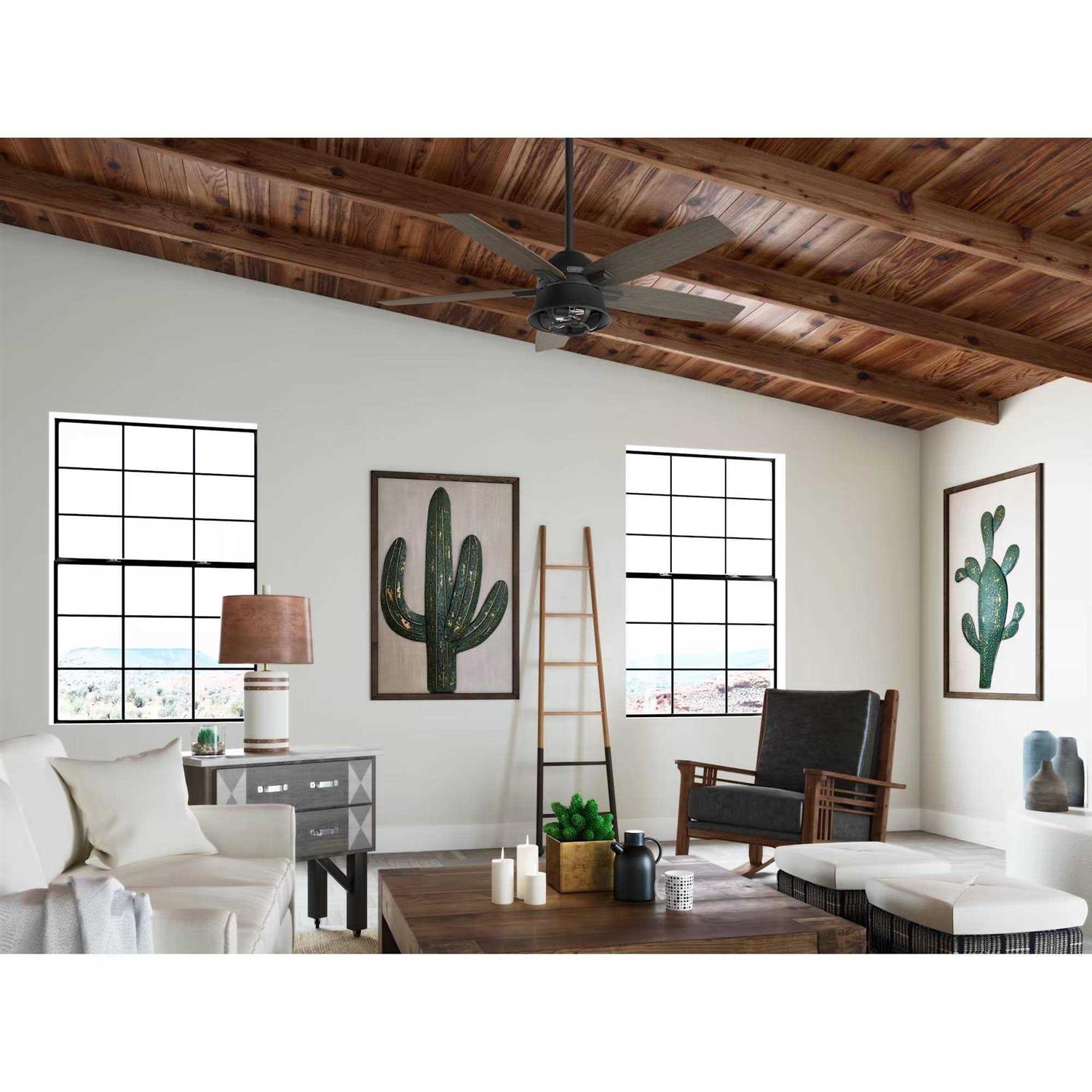 52 Hunter Hampshire Ceiling Fan with LED Light Kit