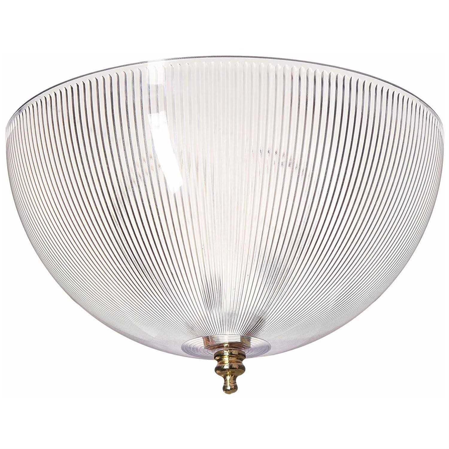Westinghouse Acrylic Prismatic Dome Clip-On Shade