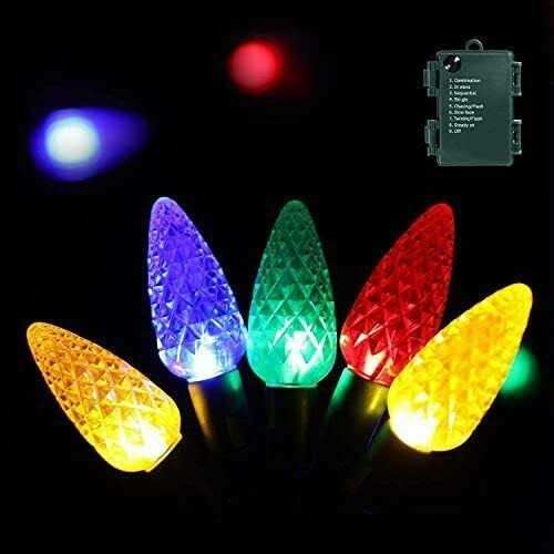 Anycosy Christmas Lights LEDs Lights 8 Modes