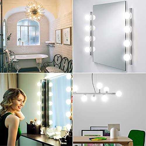 Sunco Lighting G25 LED Globe, 6w=40w, Dimmable, 450 LM