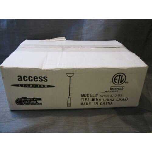 Access Lighting Pilson LED Pendant Matte 29001LEDDLP-MBL