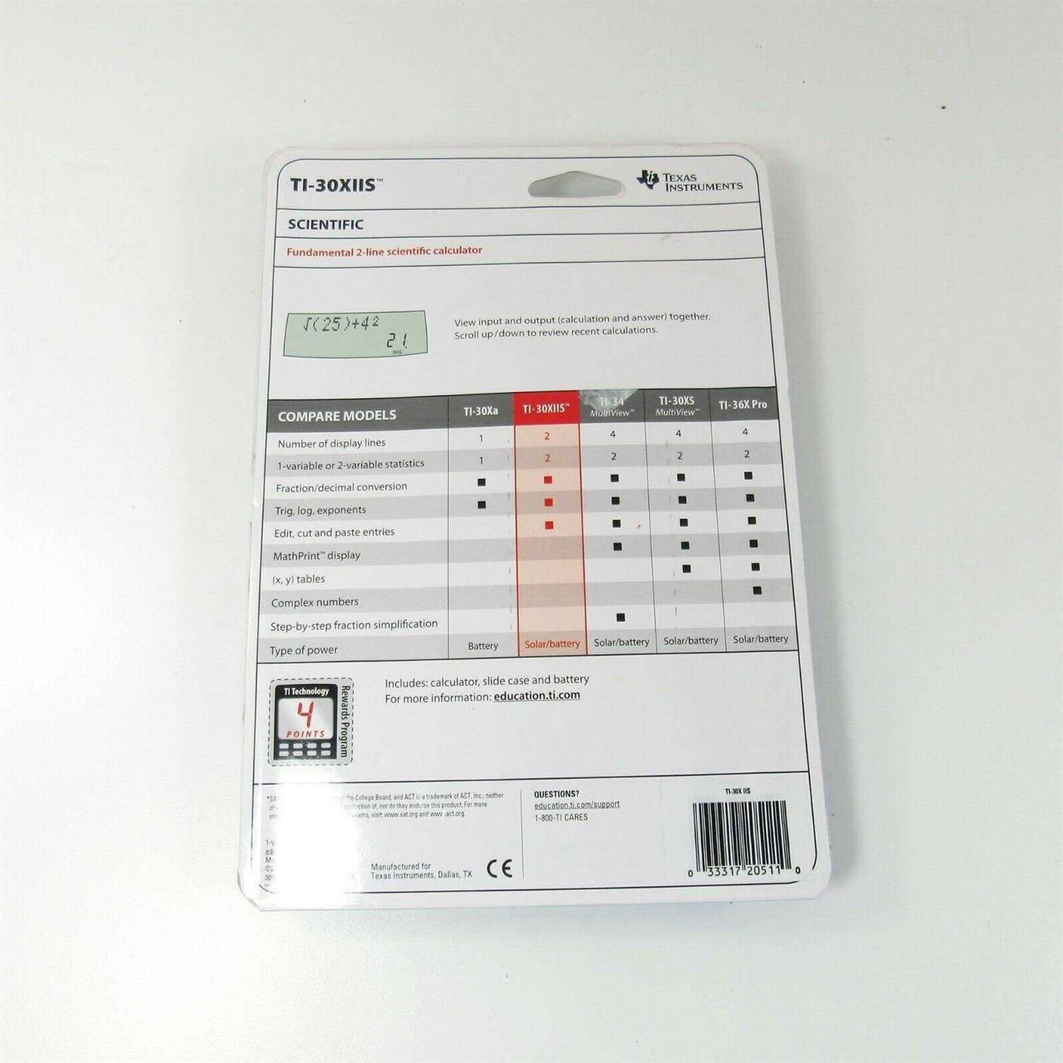 Texas Instruments TI-30X IIS