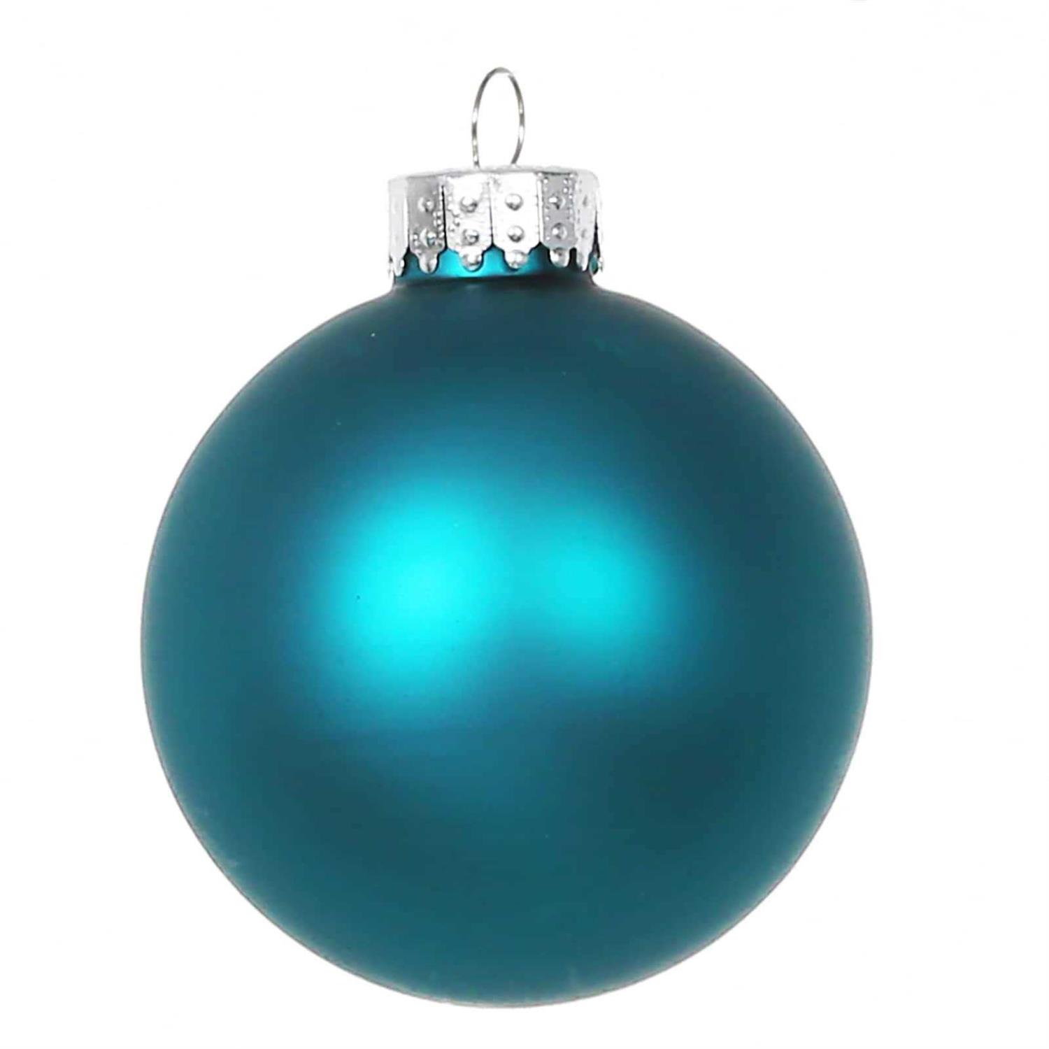 8ct. 2.6 Glass Ball Ornaments by Ashland