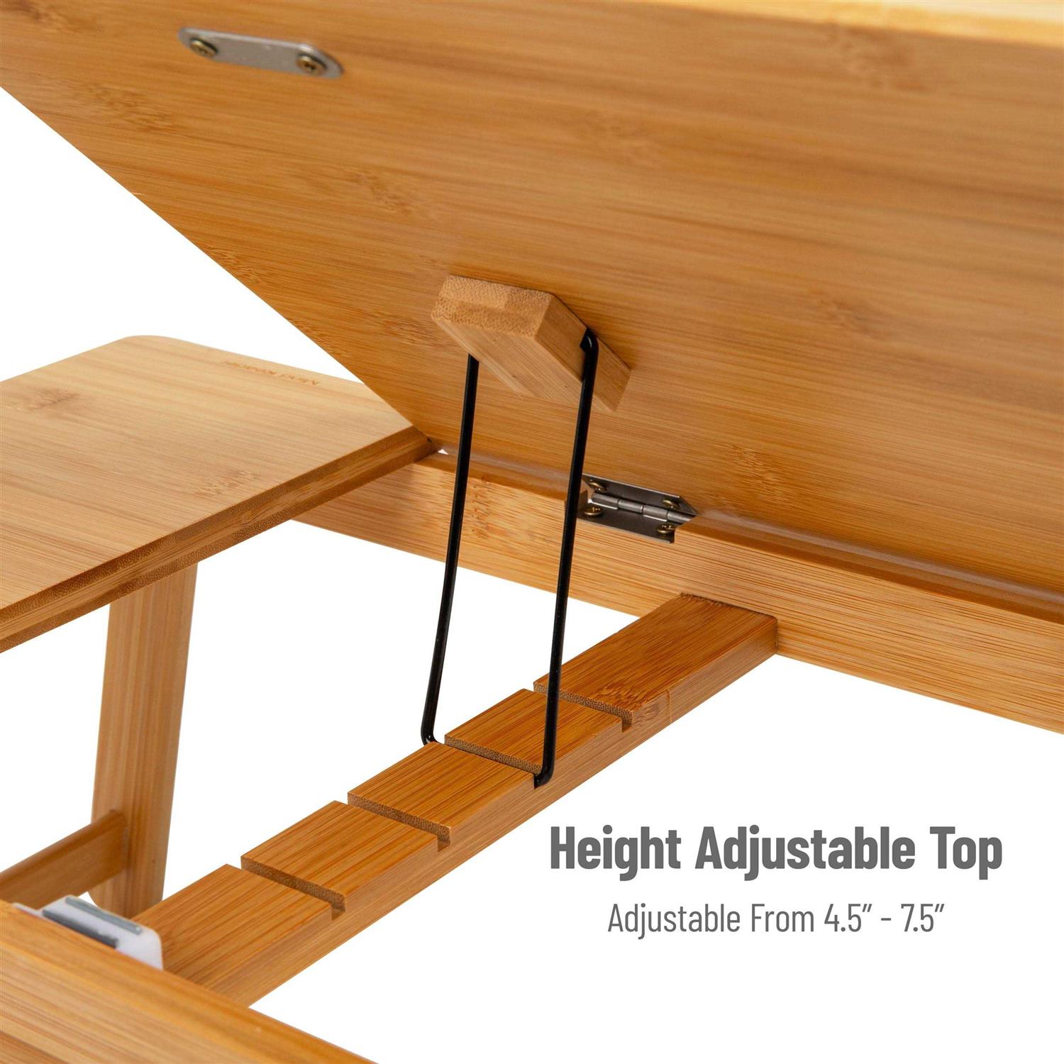 Mind Reader Bamboo Lap Desk