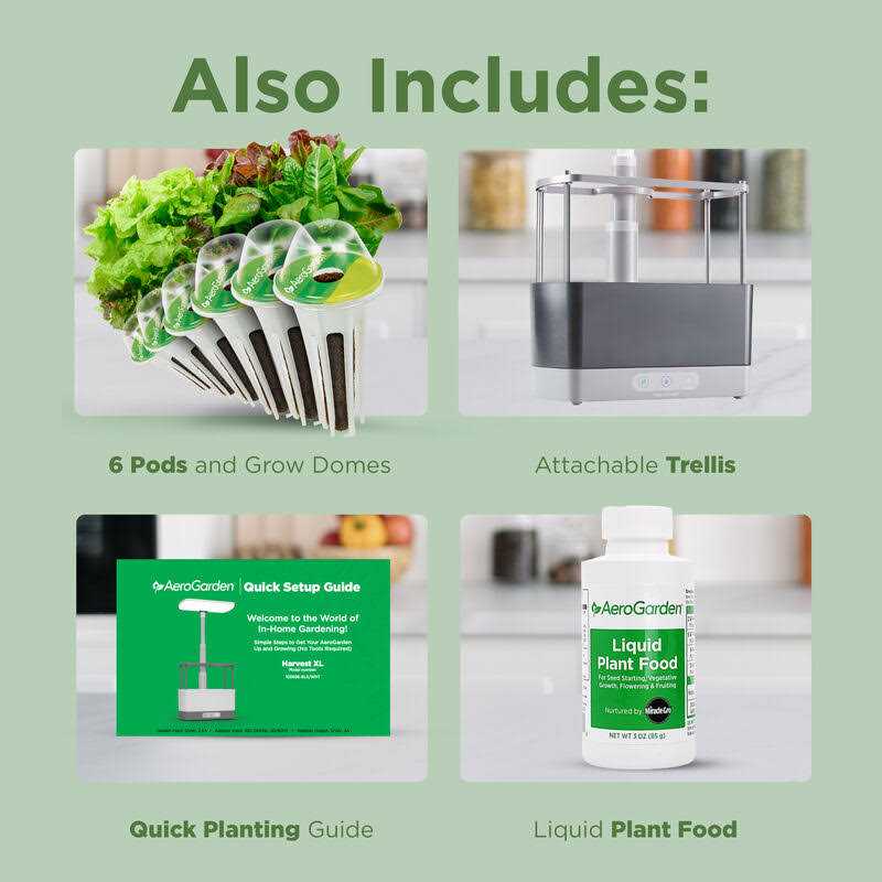 AeroGarden Harvest XL with Gourmet Herbs Seed Pod Kit