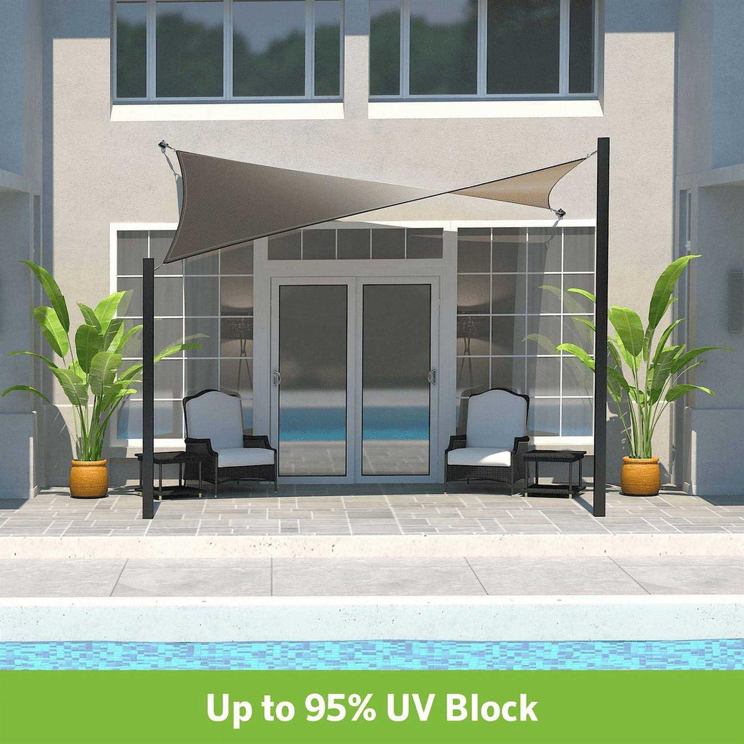 Coolaroo Dual Shade Sail Kit