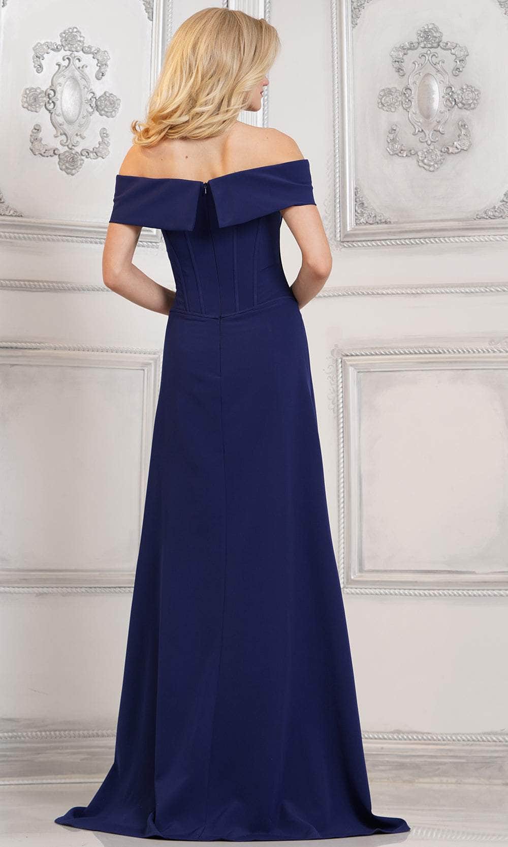 Off Shoulder Corset Evening Gown
