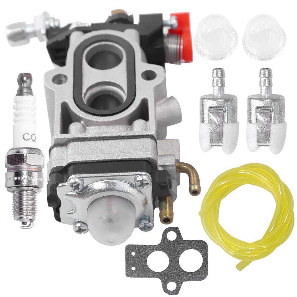 Carburetor W Gasket Fuel Line Spark Plug For Husqvarna 350bt 150bt Backpack Leaf Blower Redmax Ebz8000 Ebz8000rh Ebz8500 at MechanicSurplus.com