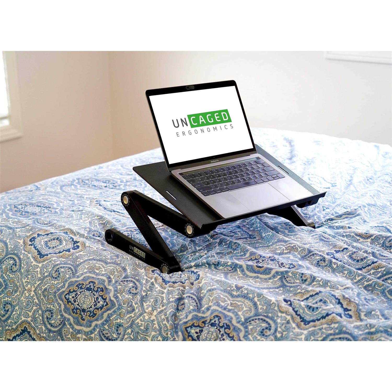 Uncaged Ergonomics WorkEZ Best Laptop Stand and Lap Desk