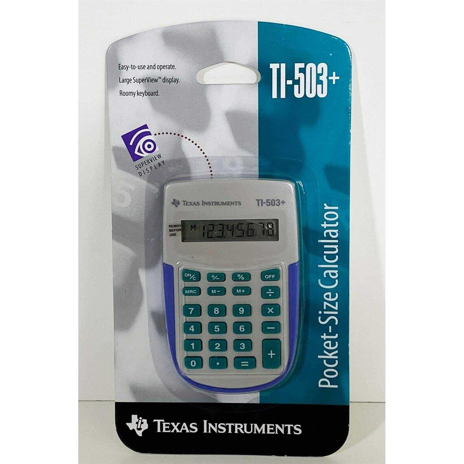 Texas Instruments TI-503SV Pocket Calculator