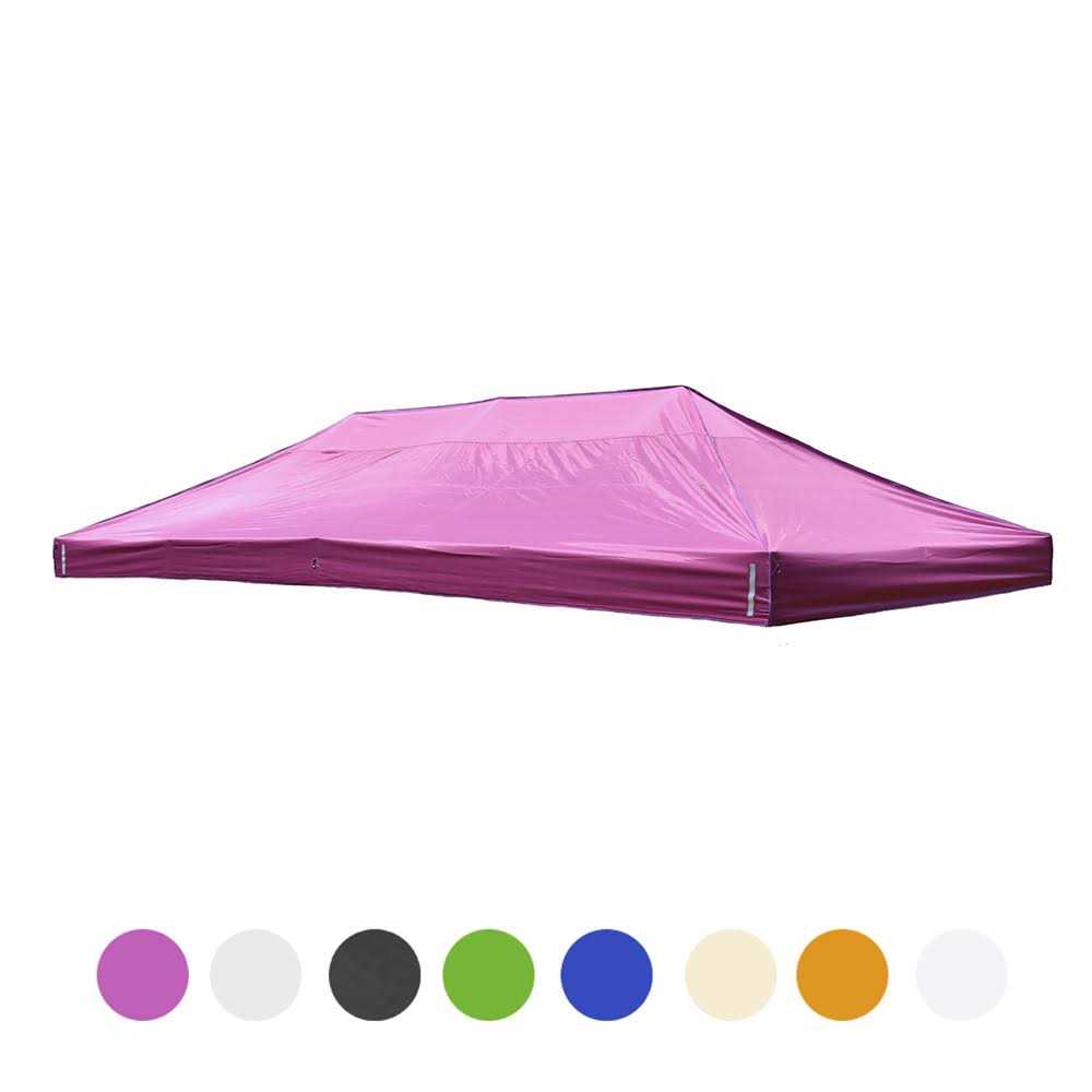 TheLAShop 10×10 EZ Pop Up Tent Canopy Replacement Top