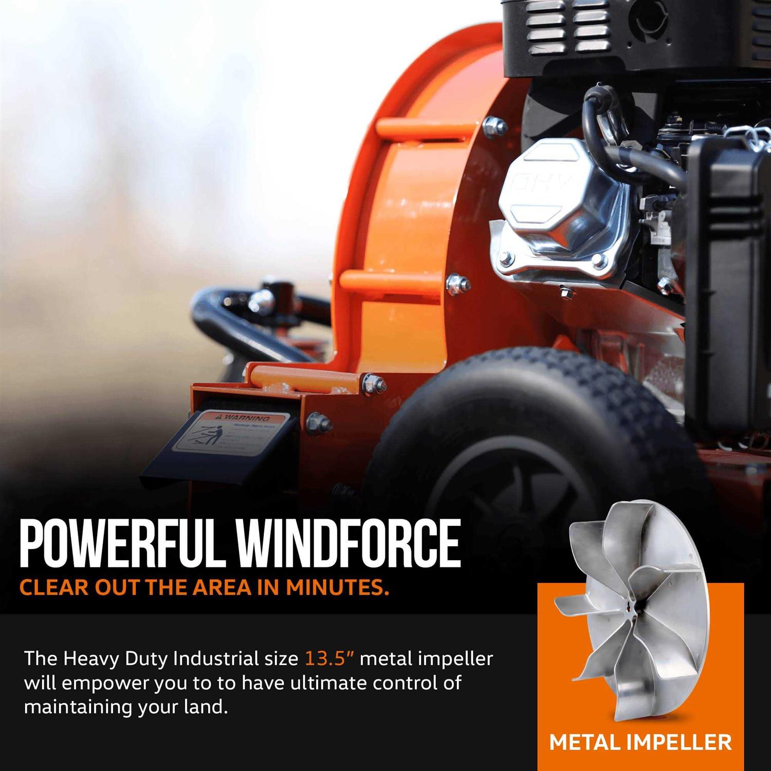 SuperHandy Walk Behind Leaf Blower GUO031