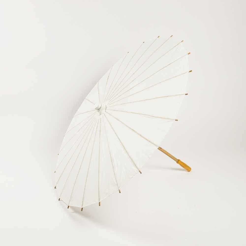 Quasimoon 32 inch Paper Parasol Umbrella PaperLanternStore