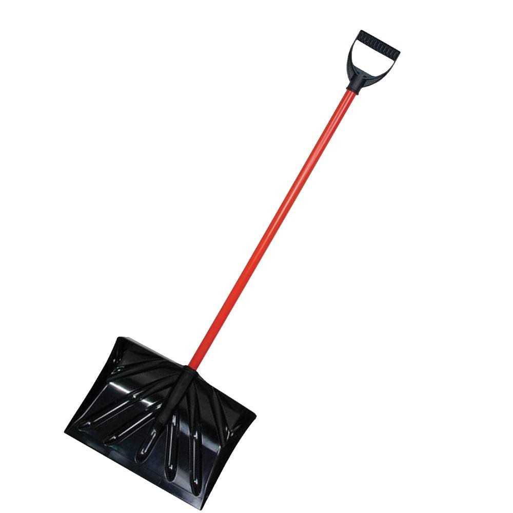 True Temper 18 in. Poly Snow Shovel 1603072