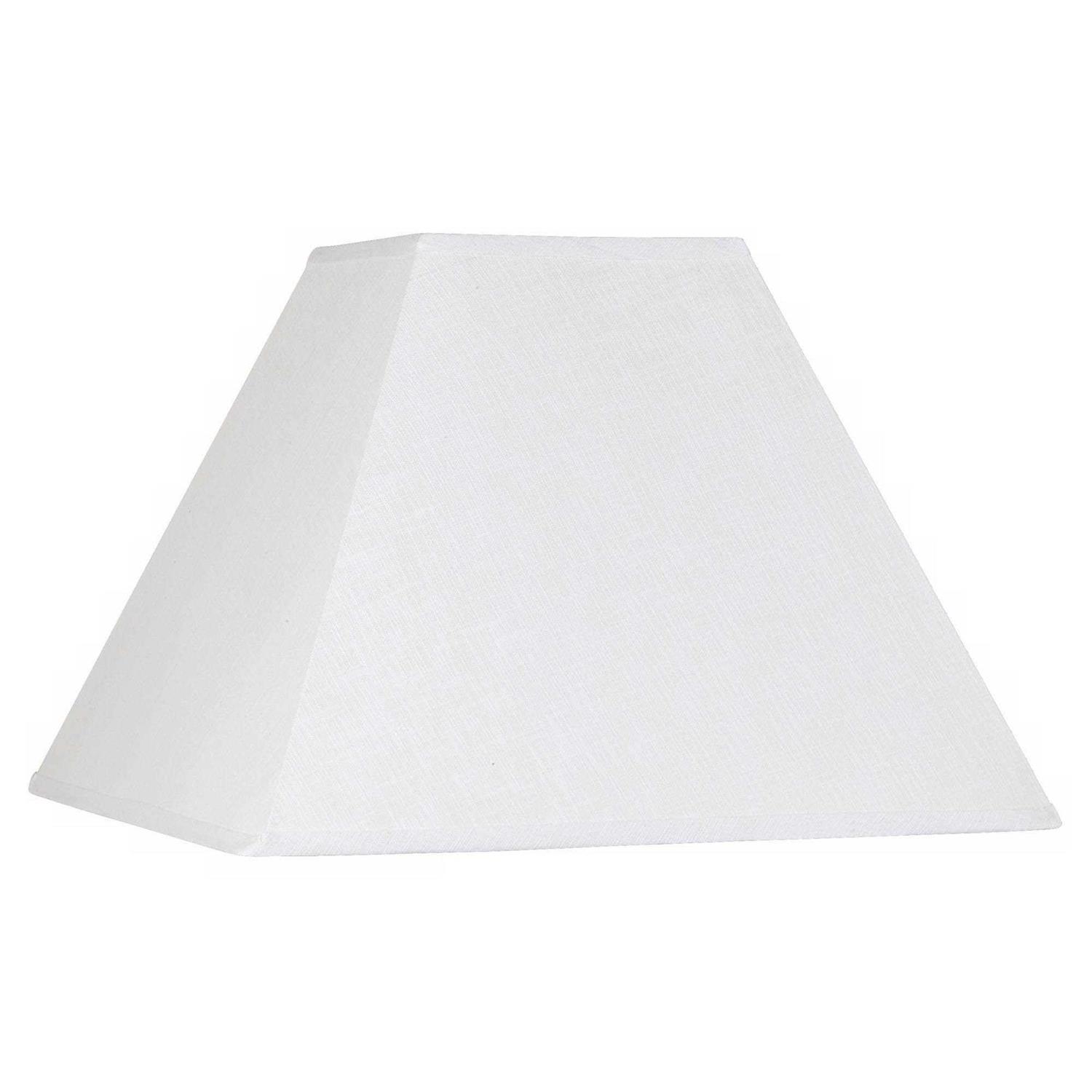 Brentwood Beige Linen Square Lamp Shade 7X17x13