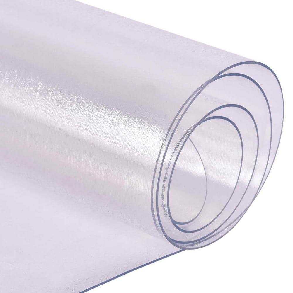 Costway 47&” x PVC Chair Floor Mat Home Office Protector