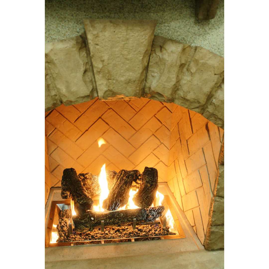 The Outdoor GreatRoom Company Log Set for Gas Fireplace
