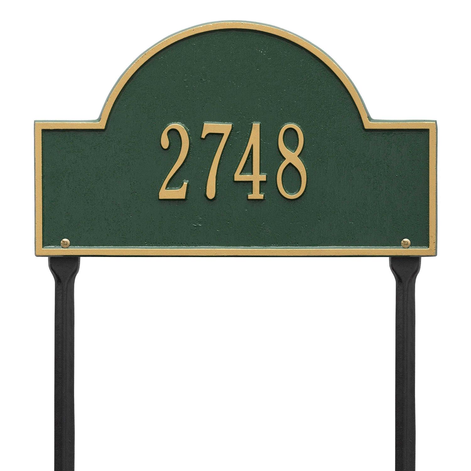 Whitehall Arch Marker Standard Lawn
