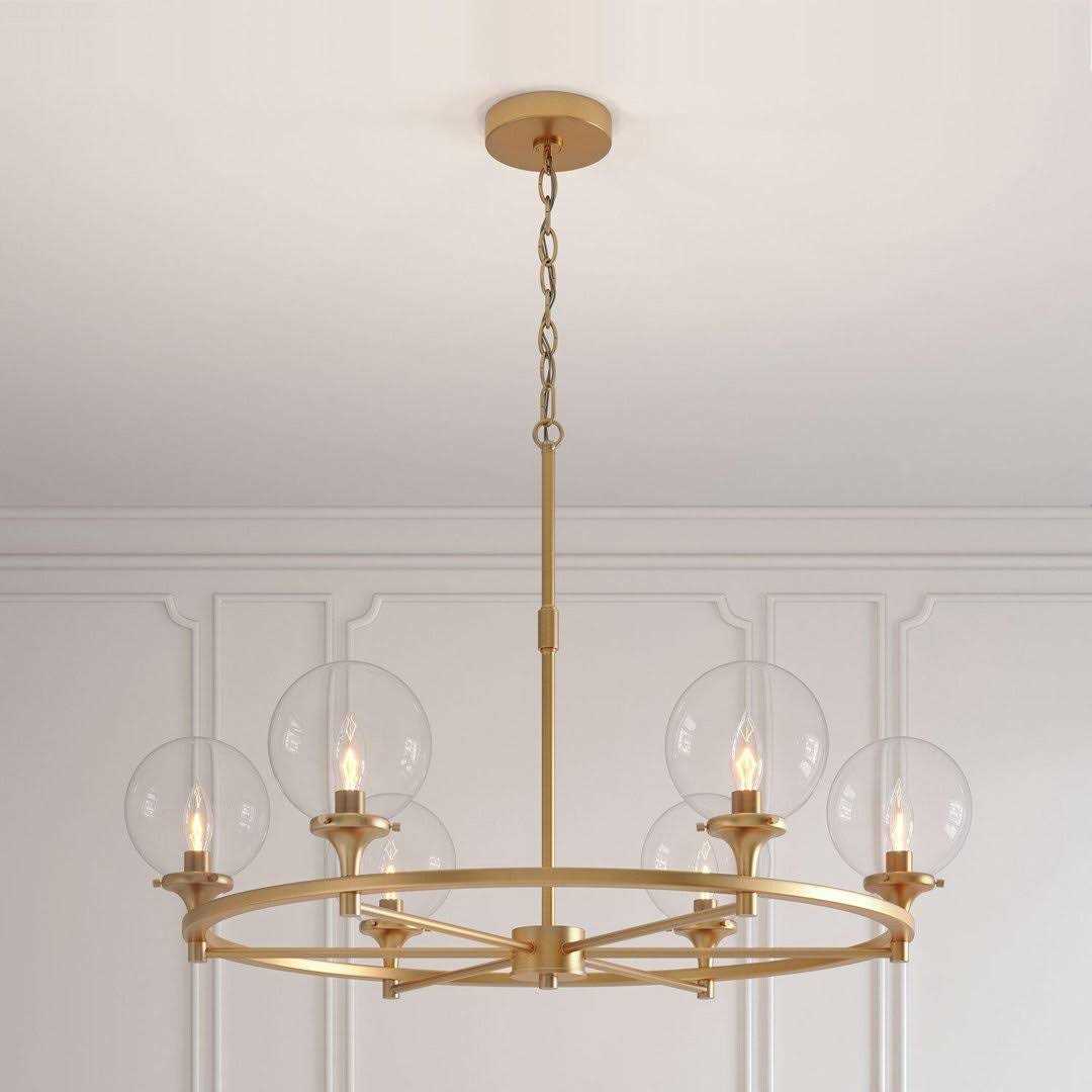 Alfaro 6 Light 30 Wide Ring Chandelier Signature Hardware