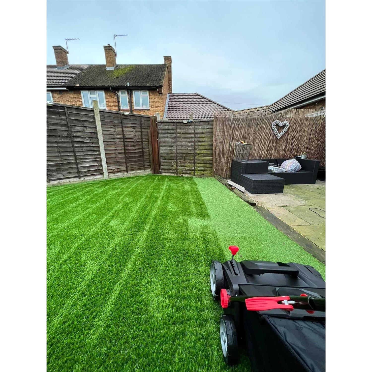 Artificial Turf Broom Yard Power Brush with Collection Box #Sweepy Box