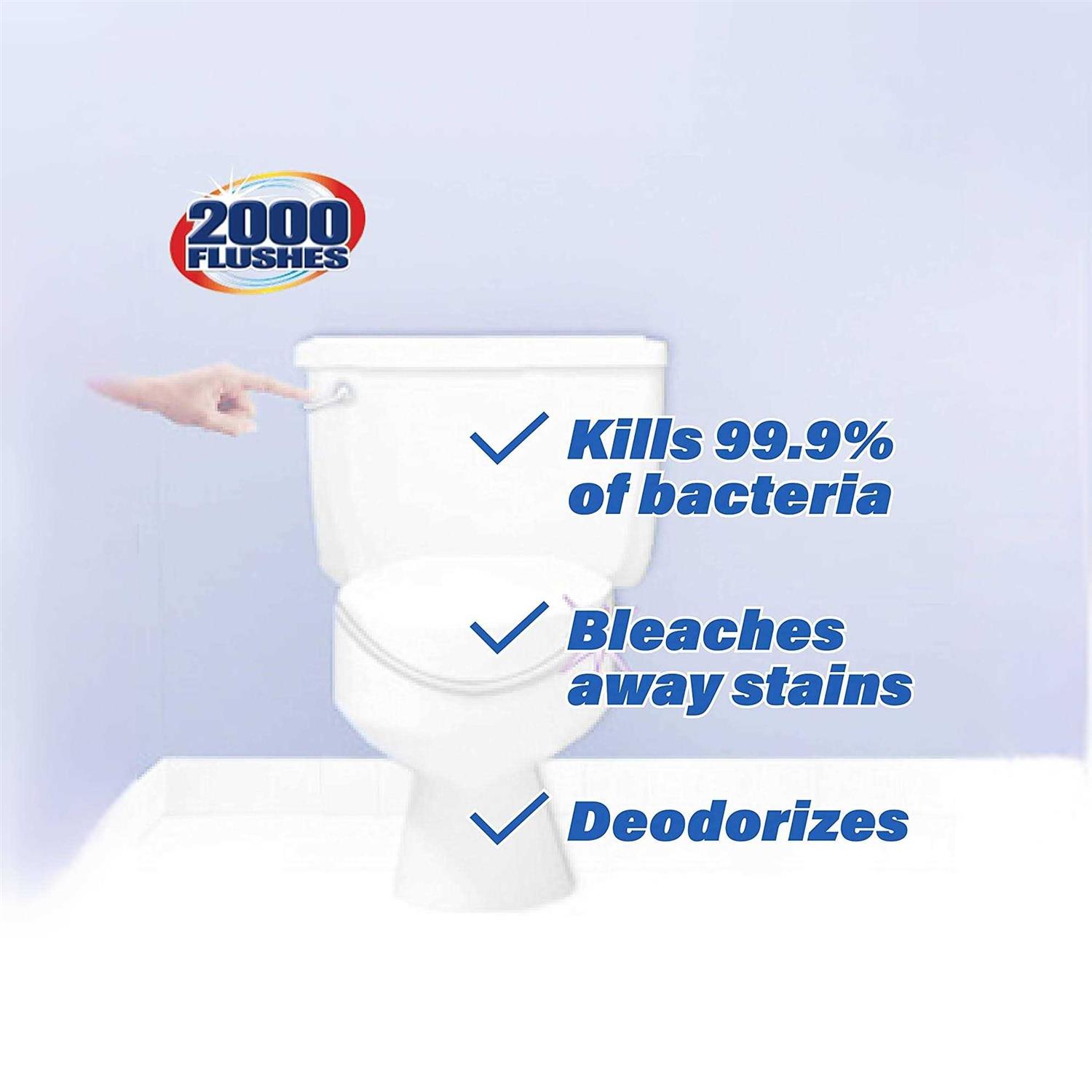 2000 Flushes Automatic Toilet Bowl Cleaner