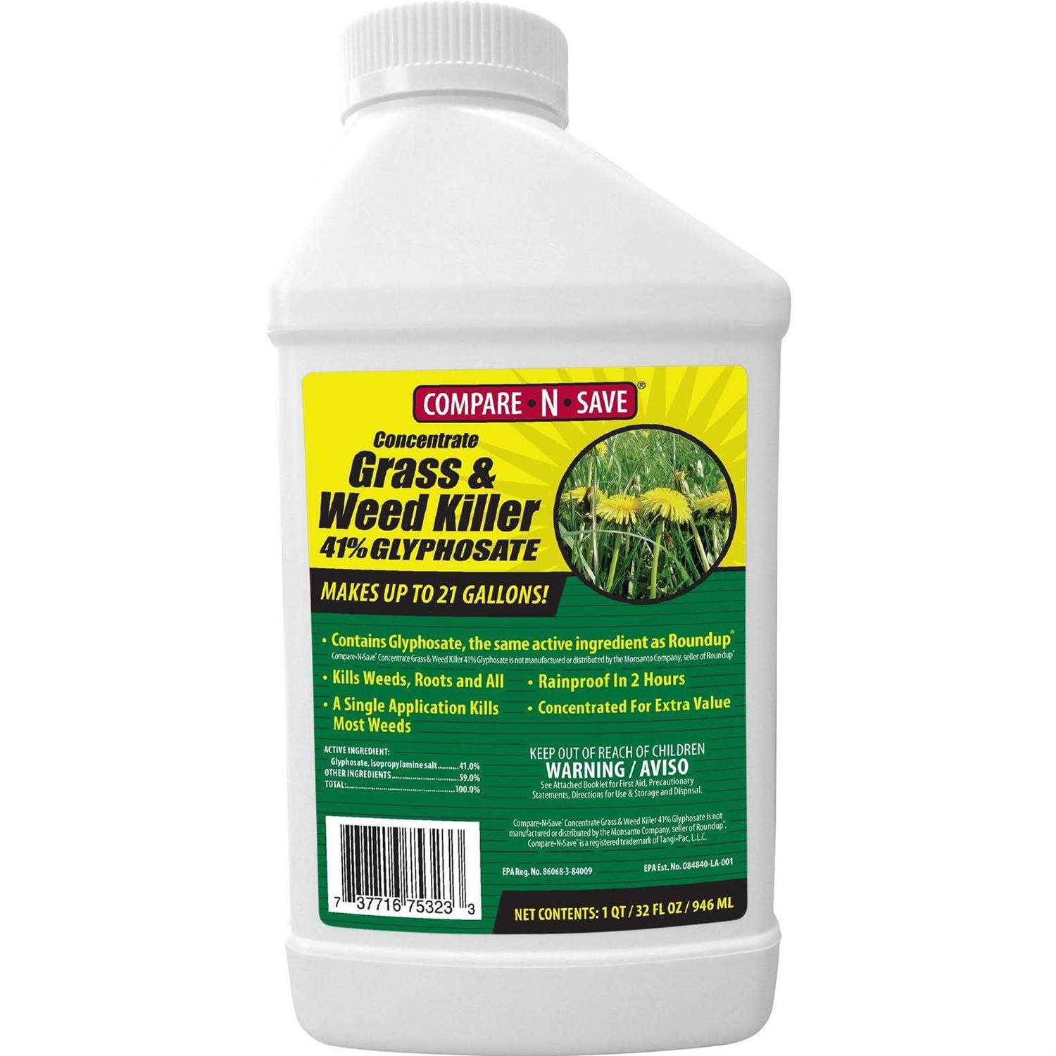 Compare-N-Save 41% Glyphosate Concentrate Grass and Weed Killer 75323