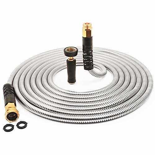 Cesun 304 Stainless Steel Metal Garden Hose, Heavy Duty RV Water Hose