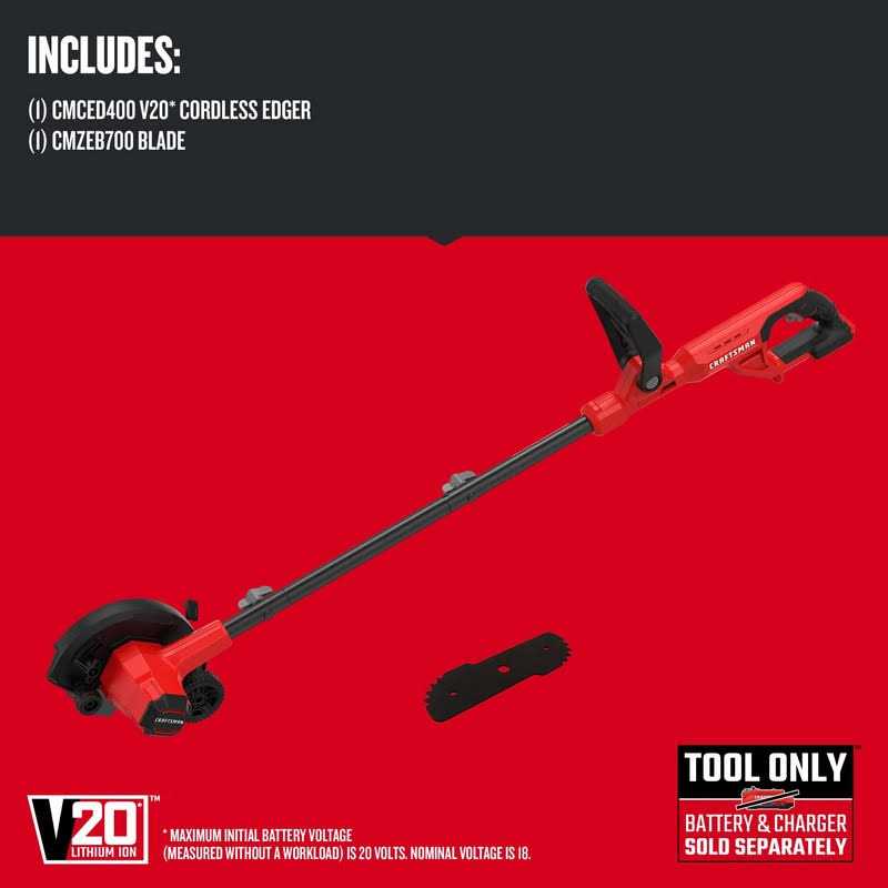 Craftsman 20v Lawn Edger Tool CMCED400B