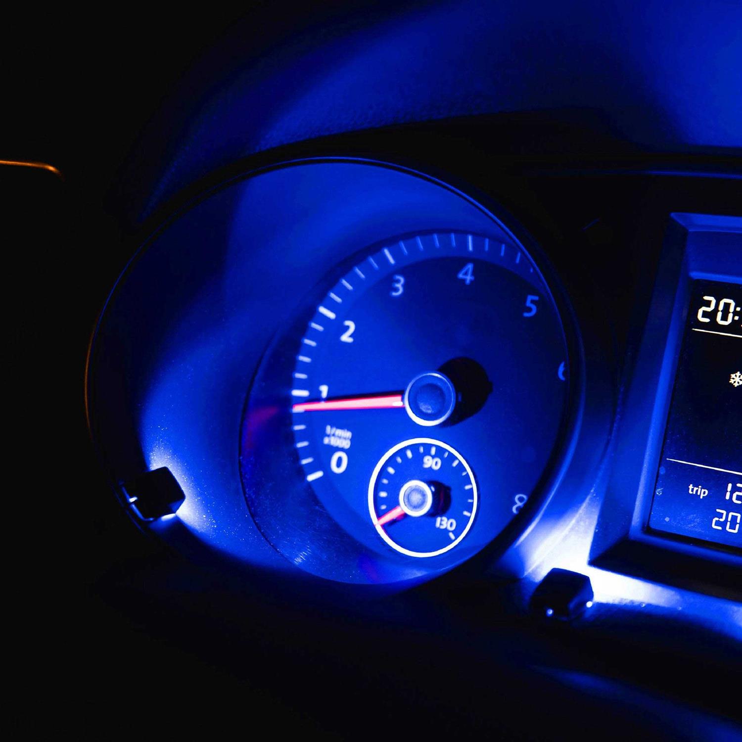 Alpena DashLitz Blue Interior LED Accent Pods 12v 77701