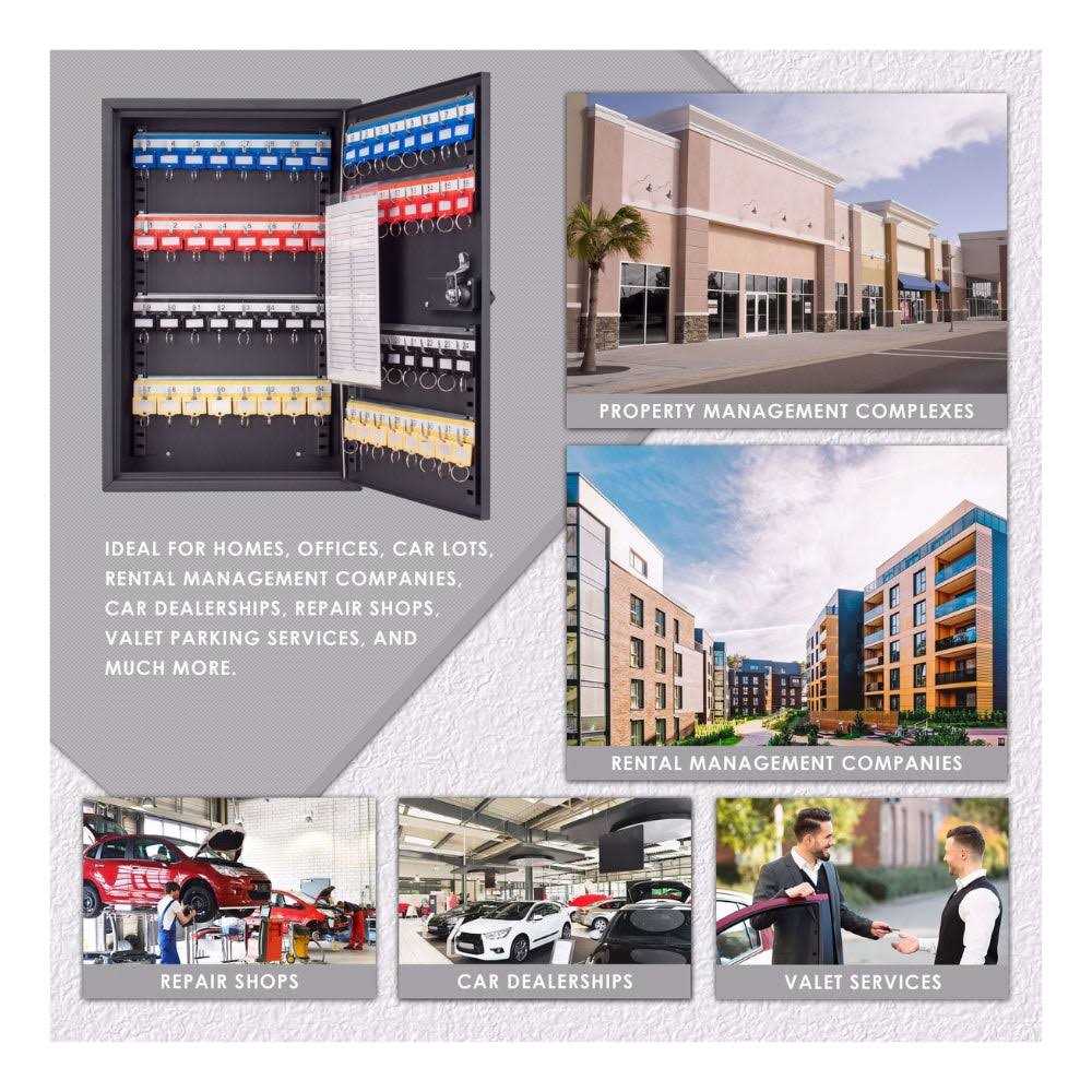 64 Position Key Cabinet with Combo Lock Barska CB13264