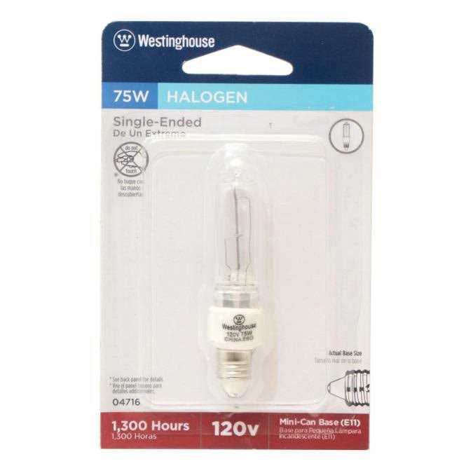 Westinghouse 04716 Single Ended Halogen Bulb