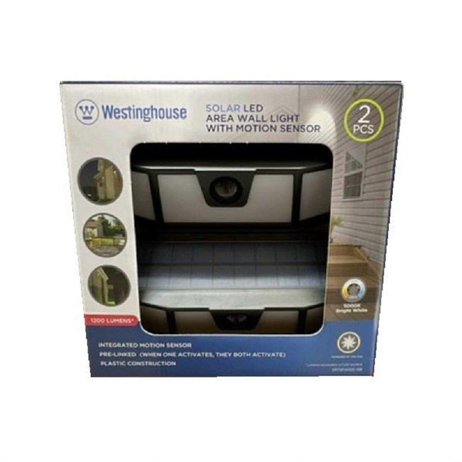 Westinghouse Solar LED Area Wall Light with Motion Sensor