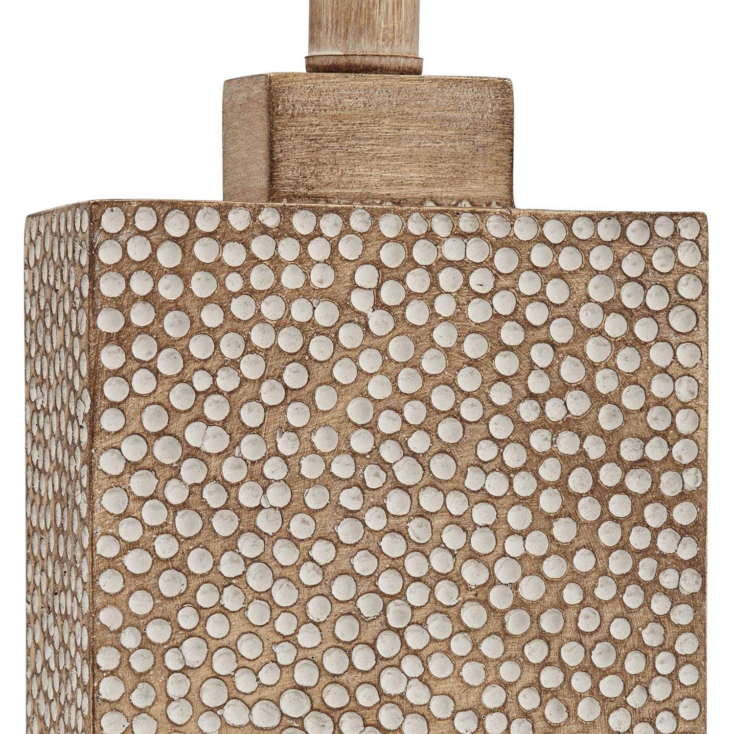 360 Lighting Caldwell Rustic Farmhouse Table Lamps 26 3/4 High Set of 2 Earth Tone Hammered Oatmeal Fabric Rectangular Shade for Bedroom Living Room