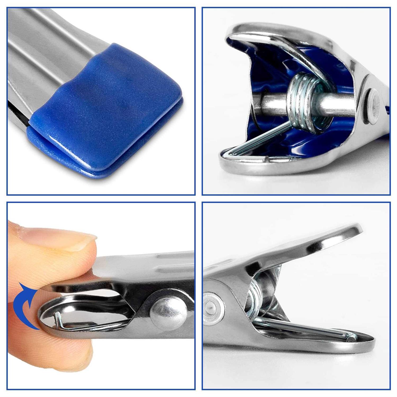 Belleone 50PCS Pool Cover Clamps Clips for Above Ground Swimming Pool