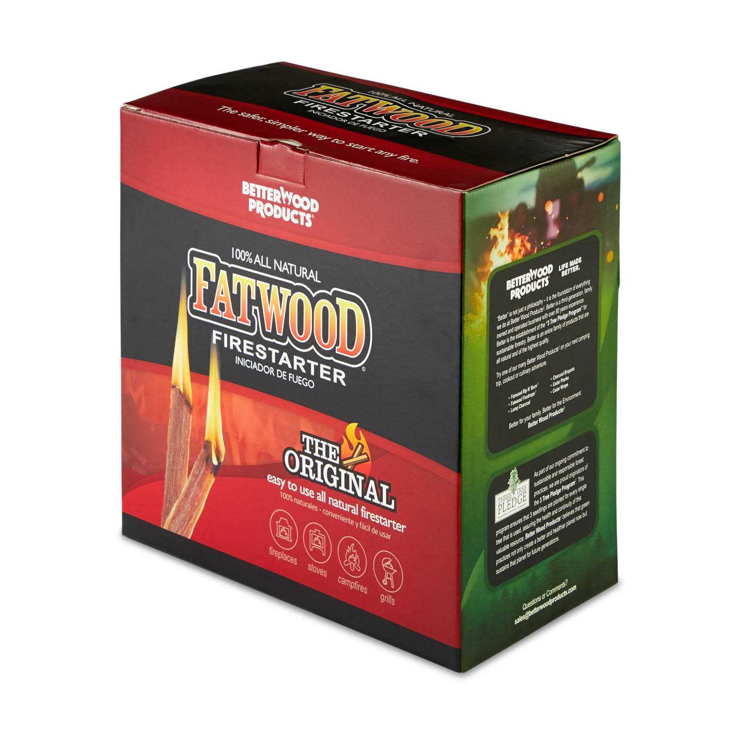 Wood Products 9910 Fatwood Firestarter