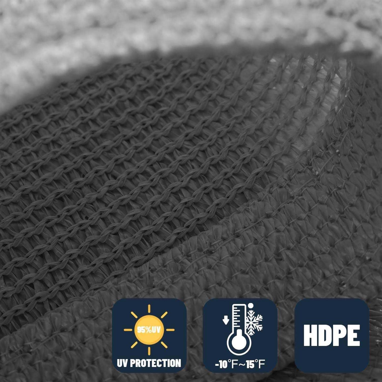 Sunny Guard Sun Shade Sail Rectangle Uv Block Sunshade For Backyard Yard Deck Patio Garden Outdoor Activities And