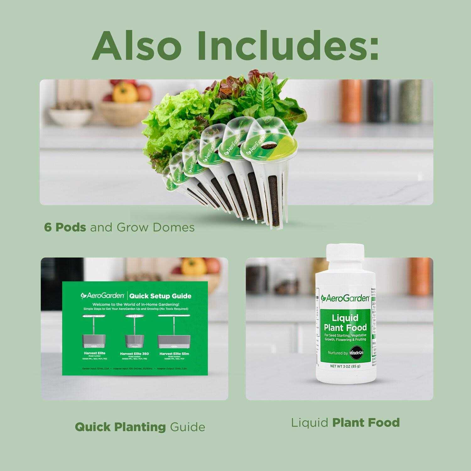 AeroGarden Harvest Elite