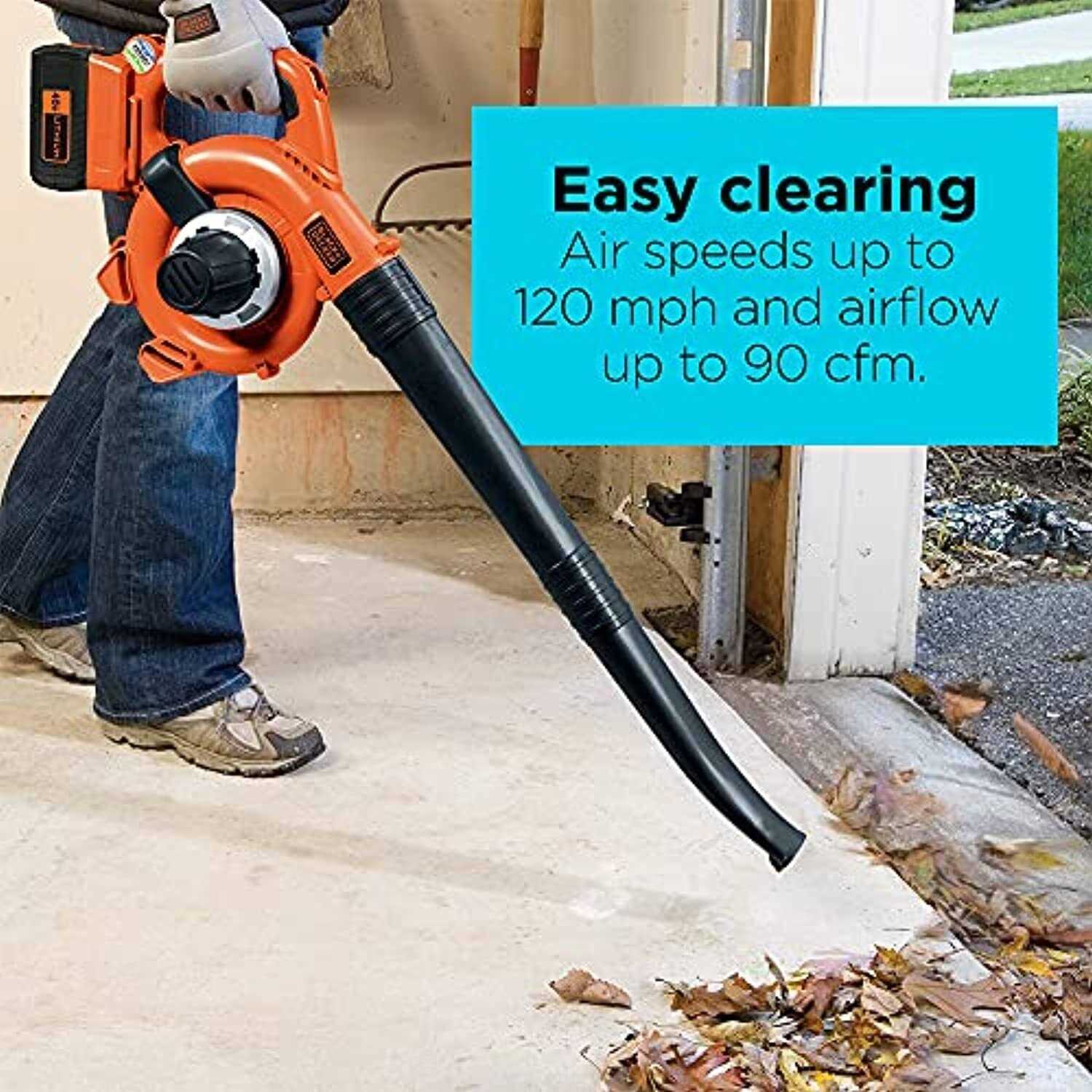 BLACK+DECKER LSW36 40V MAX* Lithium Cordless Sweeper