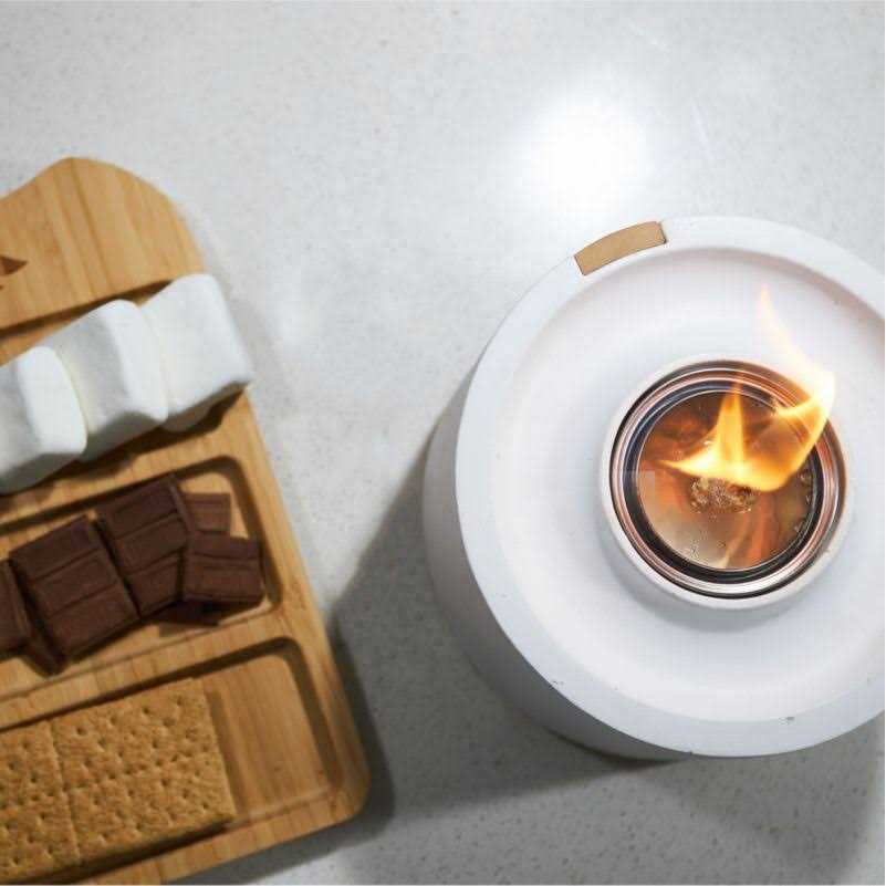 TerraFlame S’mores Roaster Gift Set with Bamboo Tray